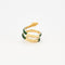 Bague 53 Bague Serpent en émail, diamants et tsavorite 58 Facettes 3250