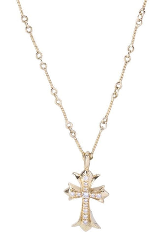 Collier CHROME HEART - Collier croix 58 Facettes 085161