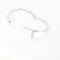 Bracelet CARTIER – Juste un clou bracelet or blanc diamants 58 Facettes