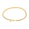 Bracelet Maille torsadée Or jaune