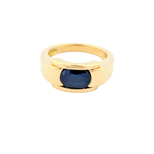 Bague 53 MAUBOUSSIN - Bague or jaune et saphir 58 Facettes 31757
