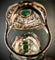 Bague 51 Ancienne bague or blanc, émeraude fin XIXème siècle 58 Facettes