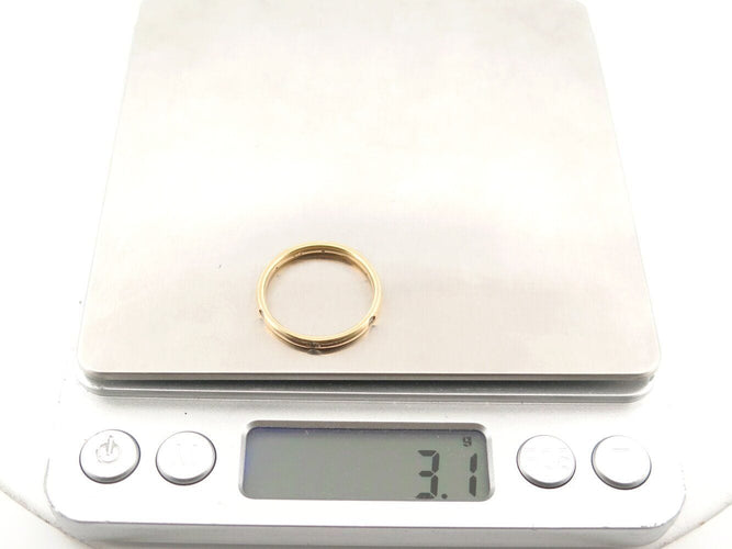 Bague 58 bague POMELLATO lucciole alliance t58 en or jaune 6 diamants 0.13ct 58 Facettes 271372