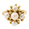 Bague perle Or jaune Perle