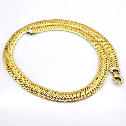 Collier Collier en or jaune 18 carats 58 Facettes