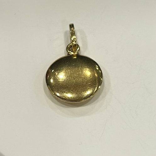 Pendentif Pendentif Oeil or jaune 58 Facettes LP730/3