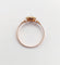 Bague 56.5 Bague antique or rose perles sertis étoilés 58 Facettes A05703