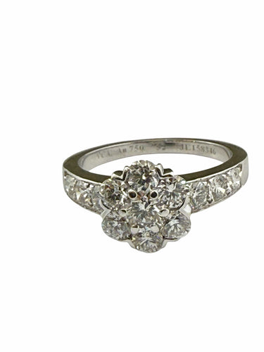 Bague 52 Bague Fleurette Van Cleef & Arpel 58 Facettes