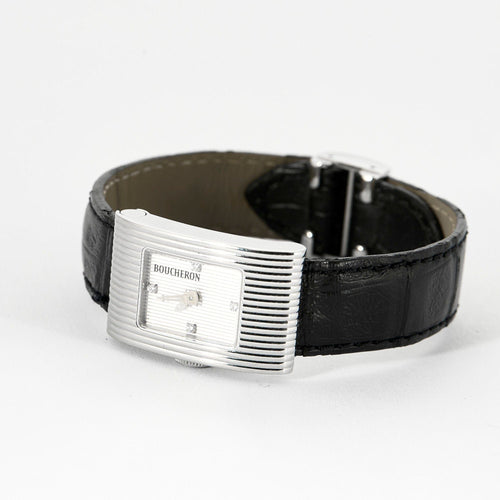 Montre Boucheron Reflet – diamant et acier 58 Facettes