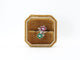 Bague 53 Bague fleurs or blanc rubis émeraudes 58 Facettes 5196