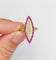 Bague 53 Bague marquise Art Déco or jaune, diamants et rubis 58 Facettes A05270