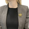 Broche Broche "Dradon ailé", or jaune, diamant. 58 Facettes 34901