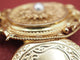 Pendentif Porte photo or 18k perle fine 58 Facettes