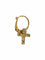 Boucles d'oreilles Boucle d'oreille Croix Pomellato or rose et diamants 0,15 58 Facettes 988