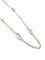 Collier HERMES. Collection "Farandole", sautoir argent 80cm 58 Facettes