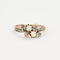 Bague Bague Vous et Moi Ancienne 2 Ors Diamants 58 Facettes