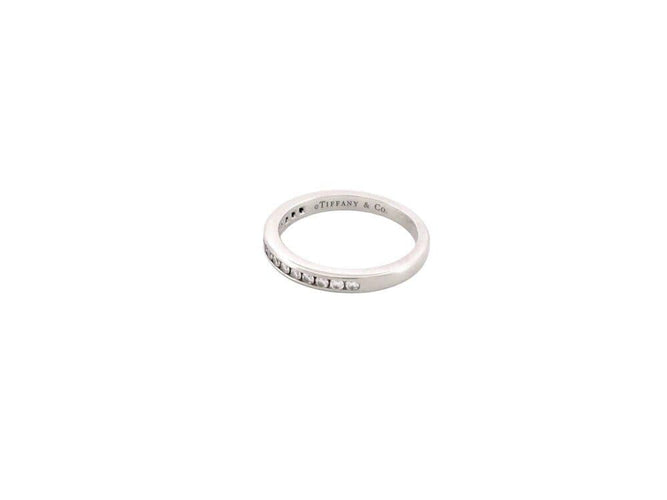 Bague 48 bague TIFFANY & CO alliance setting 60004043 t48 platine diamants 0.24ct 58 Facettes 266401