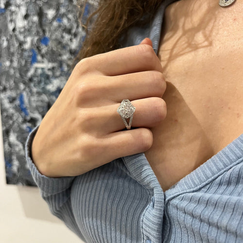 Bague 48 Bague Mauboussin Love my Love Diamant 0,70 Cts 58 Facettes