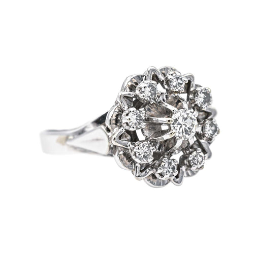 Bague 50 Bague  Or blanc Diamant 58 Facettes 4033249CN