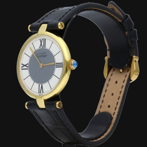 Montre Cartier Montre Must De Cartier Vermeil 58 Facettes MT42962