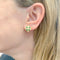 Boucles d'oreilles Boucles d'oreilles Chaumet, or jaune, diamants, émeraudes. 58 Facettes 34899