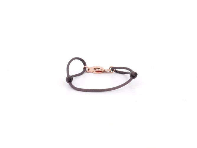 Bracelet bracelet DINH VAN cordon menottes r12 14-26 or rose 18k 58 Facettes 266272