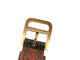 Montre vintage montre HERMES arceau plaque or 25 mm bracelet lezard quartz lady 58 Facettes 267938