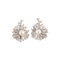 Boucles d'oreilles Paire de boucles d'oreilles en perles et diamants en forme de fleur, attribuées à Boucheron 58 Facettes 22831