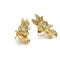 Boucles d'oreilles Boucheron - Boucles d’oreille « Fleur » Or jaune et Diamants 58 Facettes 3007/22