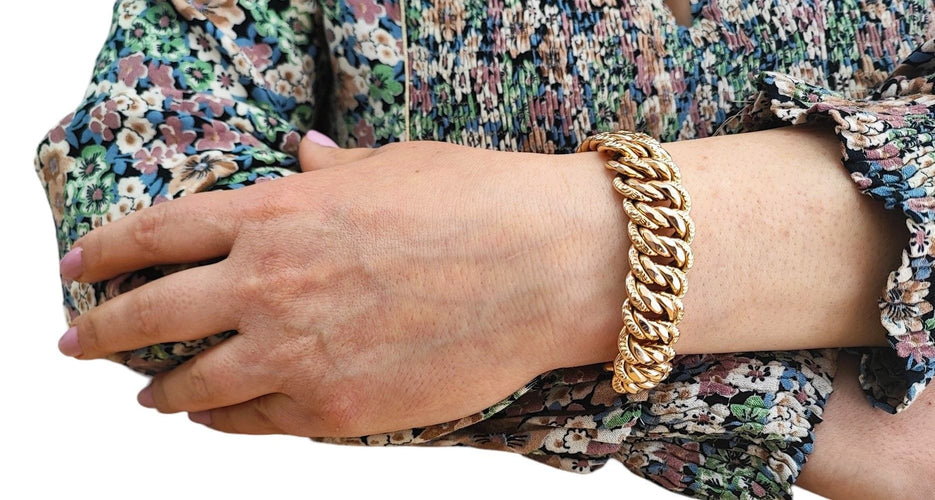 Bracelet Bracelet maille américaine 58 Facettes Bra.US.Gros-1162