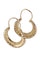 Boucles d'oreilles CRÉOLES CISELÉES 58 Facettes 087401