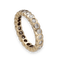 Bague 54 Alliance en or jaune Diamants brillants 58 Facettes
