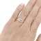 Bague 54 Bague Messika, "Move Uno Pavé", or blanc et diamants. 58 Facettes 34888