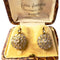 Boucles d'oreilles de style ancien, datant du début du XXe siècle, en or 18 carats et diamants.