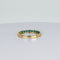 Bague Bague en or jaune avec turquoises 58 Facettes 2507016