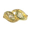 Bague 63 L'élégance de la nature : la bague serpent symbolique de 1900 58 Facettes 23107-0044