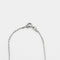 Collier Collier maille forçat or gris et diamant 58 Facettes GU48