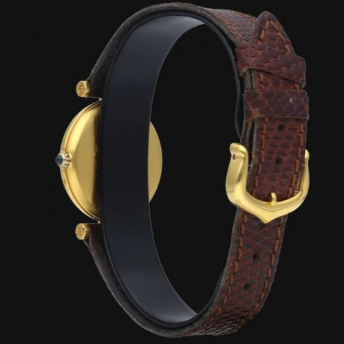 Montre Cartier Montre Must De Cartier Vermeil 58 Facettes MT41235