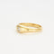 Bague 57 Bague Jonc Anglais Diamant Or Jaune 58 Facettes