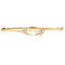 Broche Broche en or jaune, perle baroque et diamants 58 Facettes SQU3599