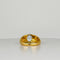 Bague Bague vintage avec aigue-marine ovale 58 Facettes 2505004