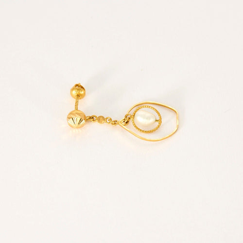 Boucles d'oreilles Paire de boucles d'oreilles Pendantes Perle de Culture 58 Facettes LP928/BET
