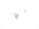 Boucles d'oreilles boucles d'oreilles POIRAY tresse or blanc 18k diamants puces s 58 Facettes 266253