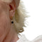 Boucles d'oreilles Boucles d'oreilles art déco en or avec diamants saphir 58 Facettes Q151B