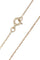 Collier chaine or jaune maille forcat 58 Facettes 090701