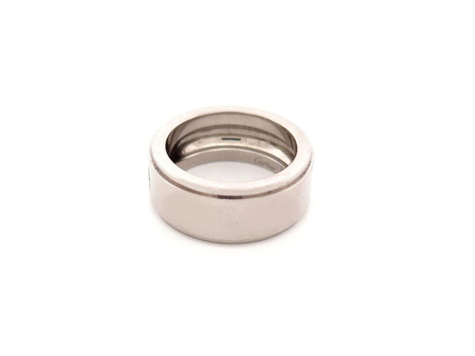 Bague 50 bague CARTIER fortune 1 diamant solitaire 0.17ct t50 en or blanc 18k 12.4gr 58 Facettes 265455