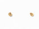 Boucles d'oreilles boucles d'oreilles puces CARTIER c en or rose diamant 0.48ct s 58 Facettes 270984