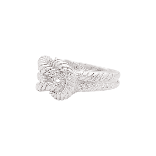 Bague 53 Bague HERMÈS, "Audierne" en argent. 58 Facettes 34581