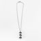 Collier Collier or blanc saphirs 58 Facettes LP275/1