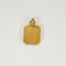 Pendentif AUGIS - Médaille sentimentale en or jaune 58 Facettes ROM0988